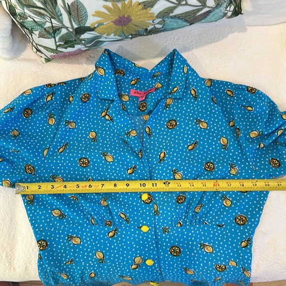 Betsy Johnson Lovely Lemon Dress - Size 12 - Picture 6 of 12